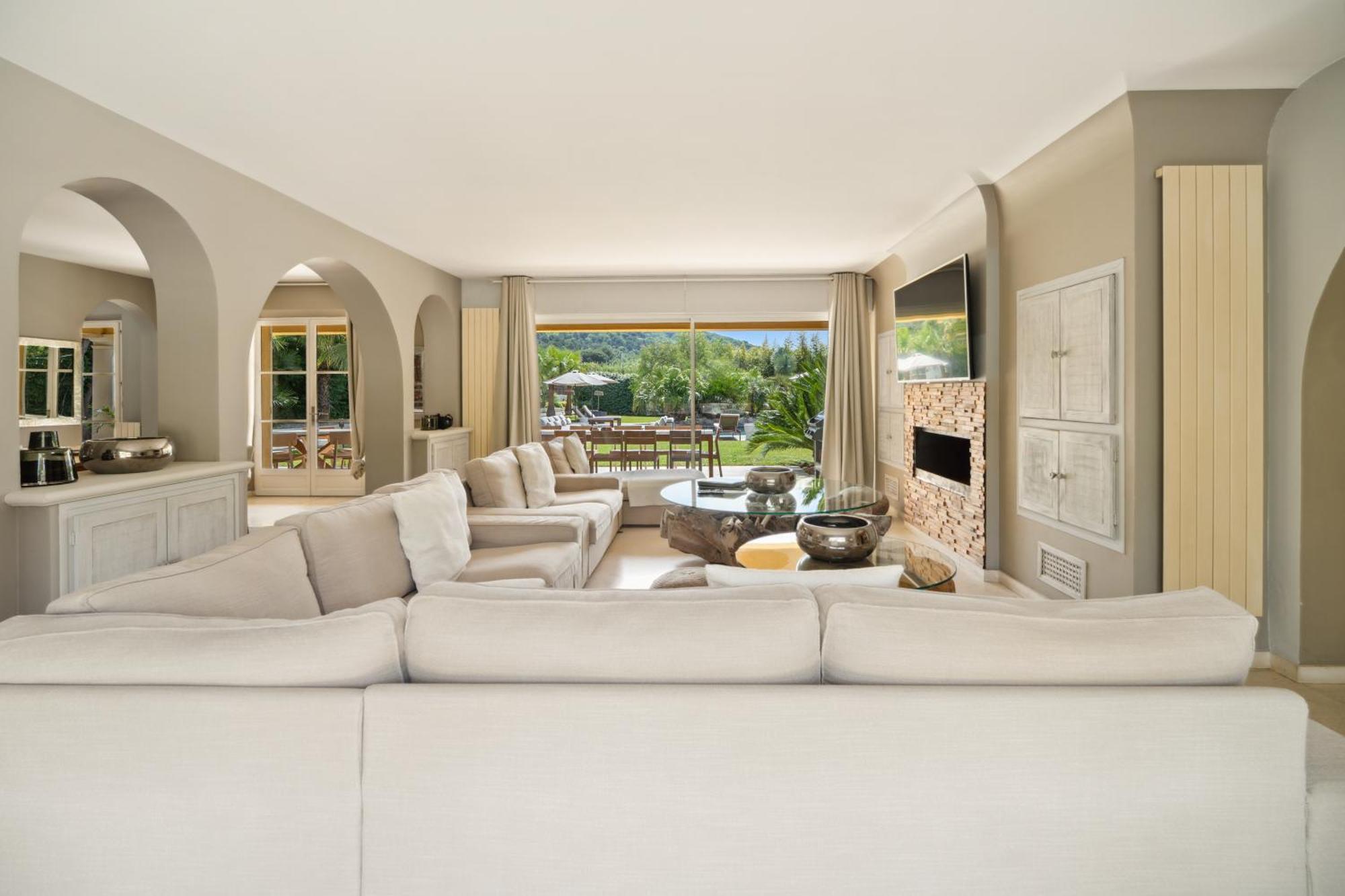 Grande Villa St-Tropez Area Avec Piscine Chauffee Gassin Exterior foto