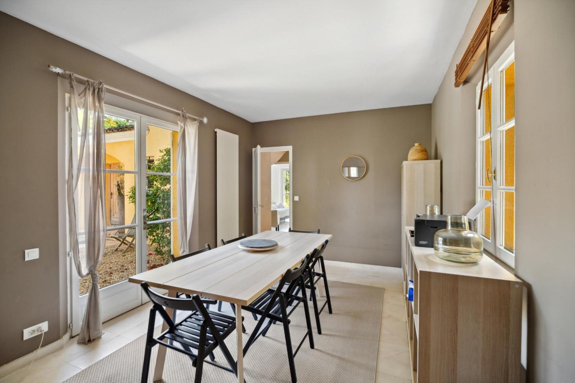 Grande Villa St-Tropez Area Avec Piscine Chauffee Gassin Exterior foto